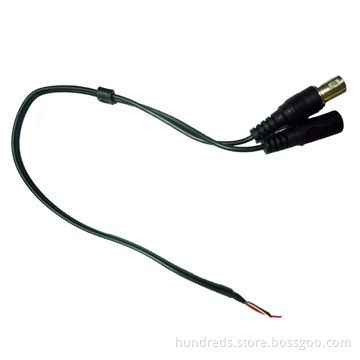 Half-Dome Camera Cable with 370mm Length and PVC Molding Material